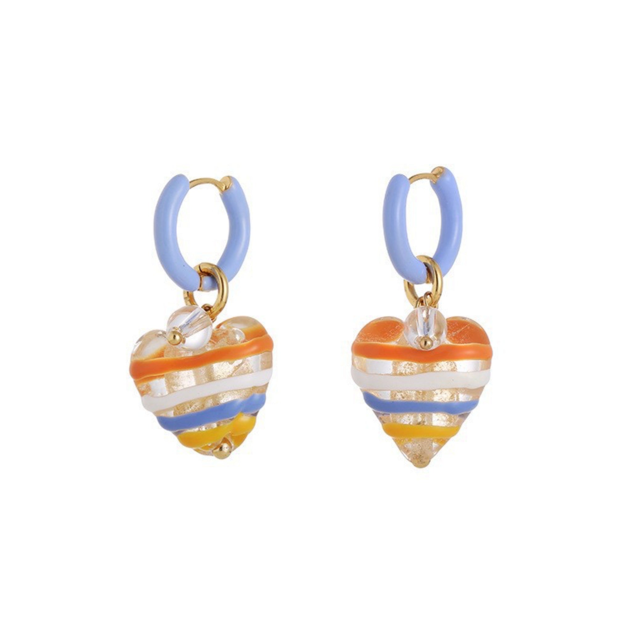 Gelato Heart Earrings