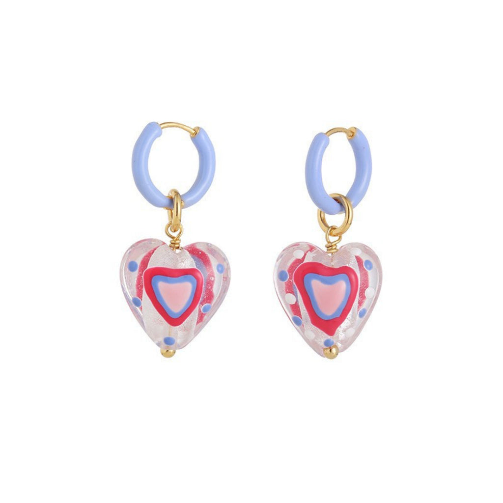 Candy Heart Earrings