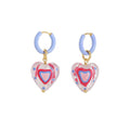 Candy Heart Earrings