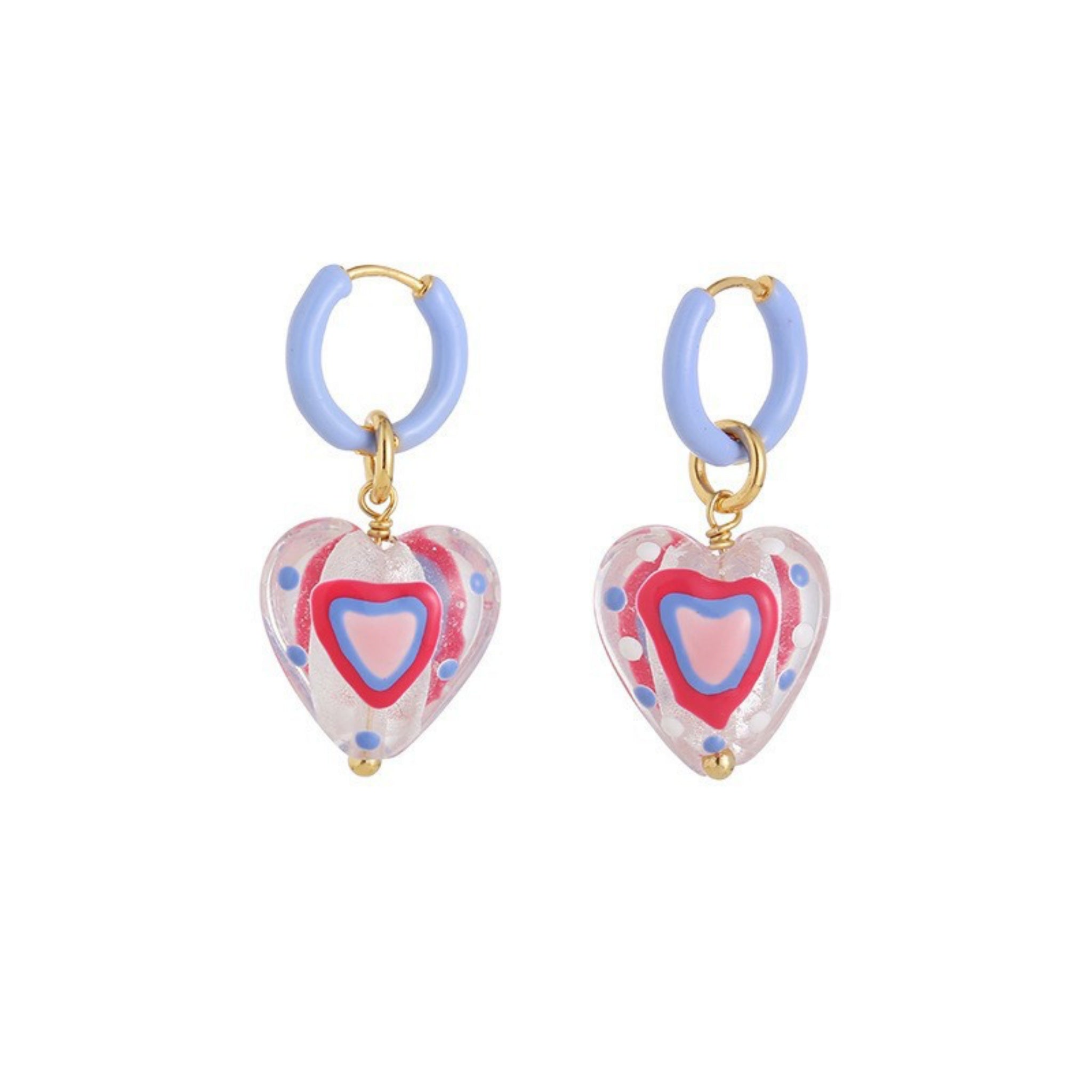 Candy Heart Earrings