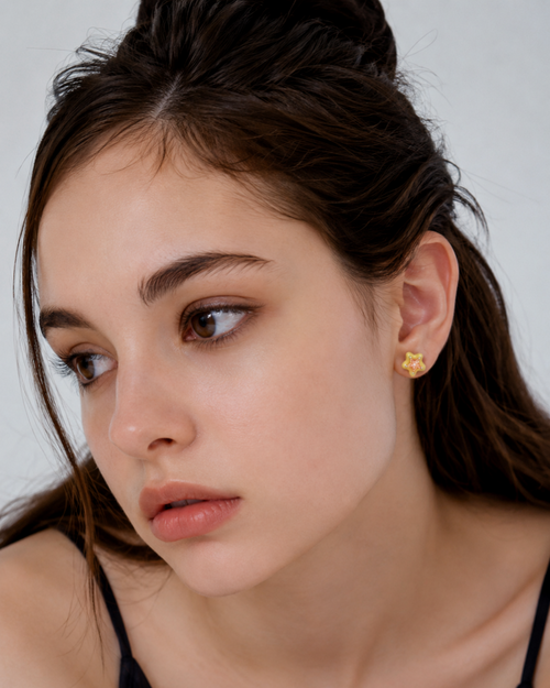 Buttercup Spark Stud Earrings