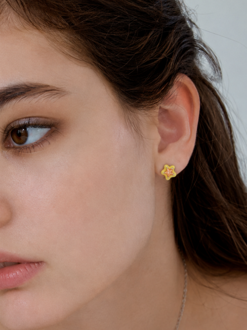 Buttercup Spark Stud Earrings